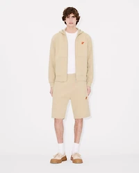 'KENZO Elephant Logo' embroidered short cotton