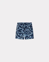 'KENZO Ocean Camo' elasticated short cotton