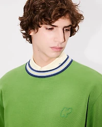 'KENZO Elephant Logo' embroidered sweatshirt cotton