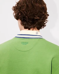 'KENZO Elephant Logo' embroidered sweatshirt cotton