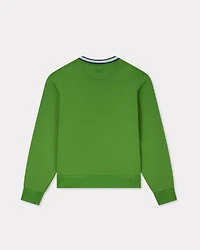 'KENZO Elephant Logo' embroidered sweatshirt cotton