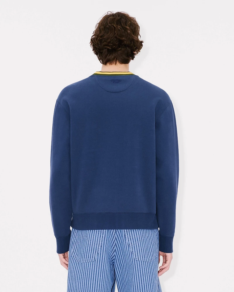 'KENZO Elephant Logo' embroidered sweatshirt cotton