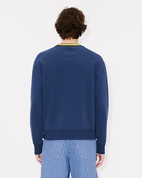 'KENZO Elephant Logo' embroidered sweatshirt cotton
