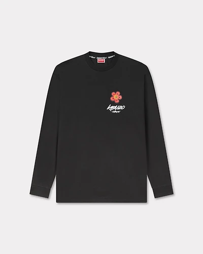 'Kenzo x Futura 2000' long slevee T-shirt cotton