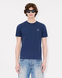 'KENZO Elephant Logo' embroidered slim T-shirt