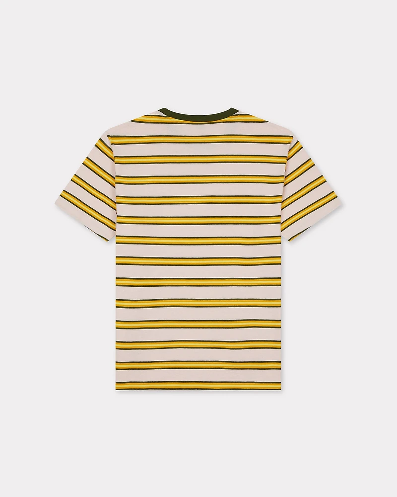 'KENZO Coast Lines' embroidered T-shirt cotton linen
