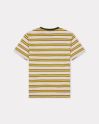 'KENZO Coast Lines' embroidered T-shirt cotton linen