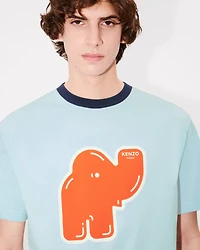 'KENZO Elephant Logo' T-shirt cotton
