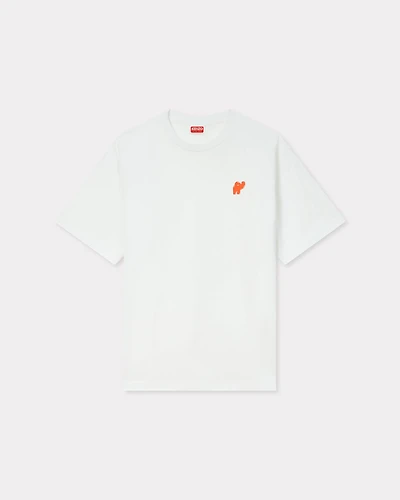 'KENZO Elephant Logo' oversized T-shirt cotton