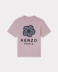 'Boke Flower' embroidered oversized T-shirt heavy cotton
