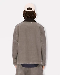 'KENZO Paris Chainstitch' workwear jacket washed cotton
