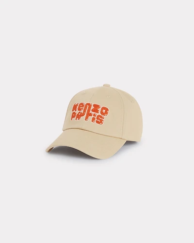 'KENZO Elephant Logo' embroidered cap in cotton