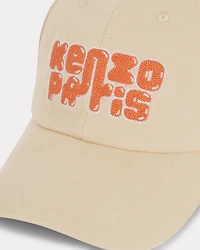 'KENZO Elephant Logo' embroidered cap in cotton