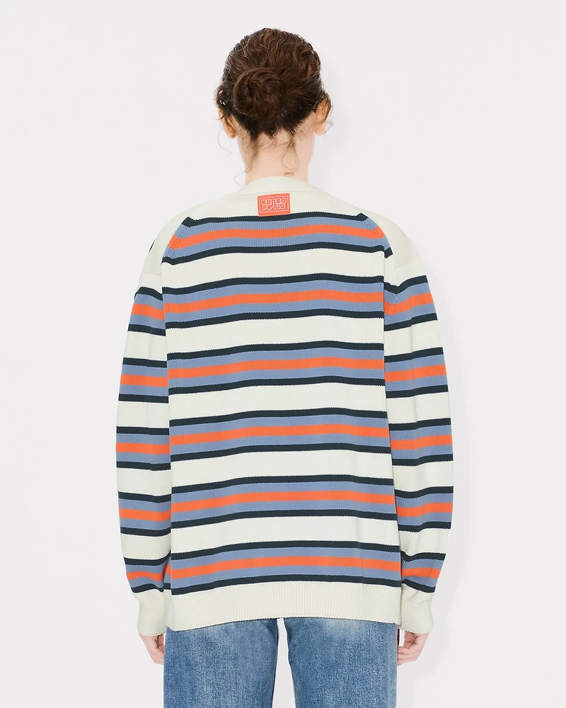 'KENZO Coast Lines' genderless cardigan cotton