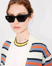'KENZO Coast Lines' genderless cardigan cotton