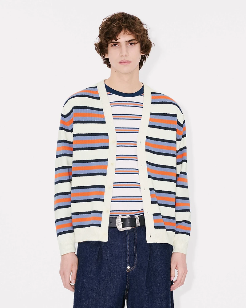 'KENZO Coast Lines' genderless cardigan cotton