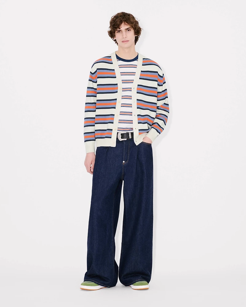 'KENZO Coast Lines' genderless cardigan cotton