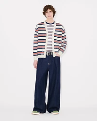 'KENZO Coast Lines' genderless cardigan cotton