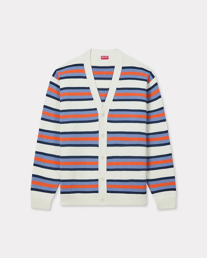 'KENZO Coast Lines' genderless cardigan cotton