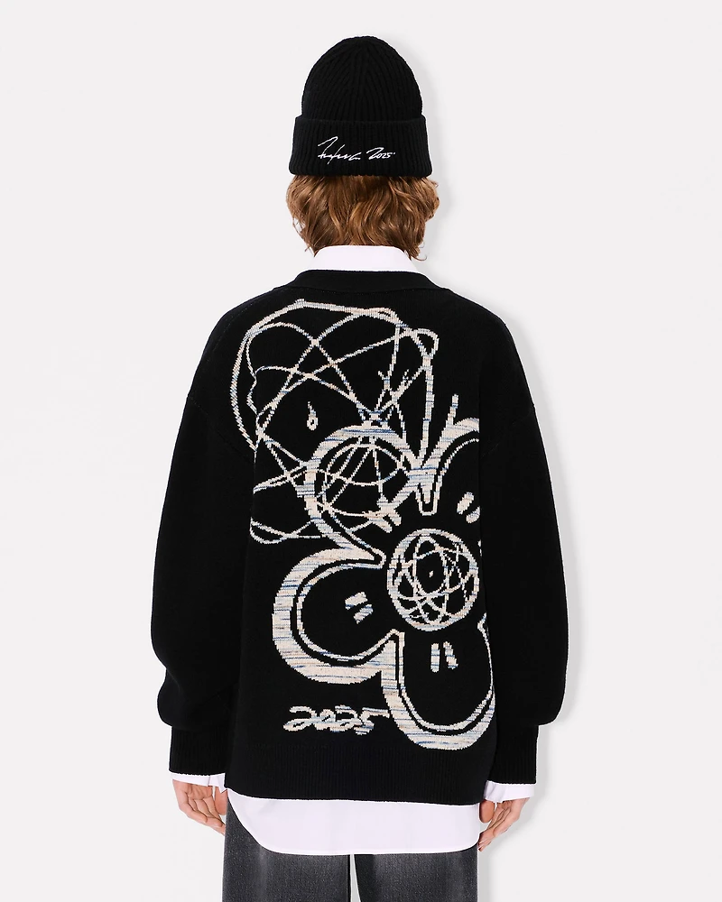 'Kenzo x Futura 2000' genderless cardigan wool