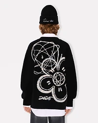'Kenzo x Futura 2000' genderless cardigan wool