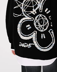 'Kenzo x Futura 2000' genderless cardigan wool