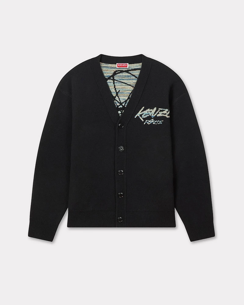 'Kenzo x Futura 2000' genderless cardigan wool