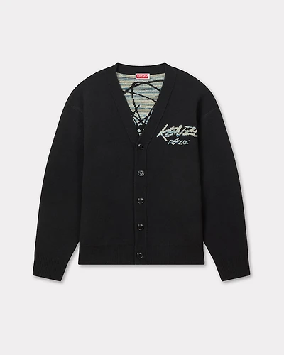 'Kenzo x Futura 2000' genderless cardigan wool