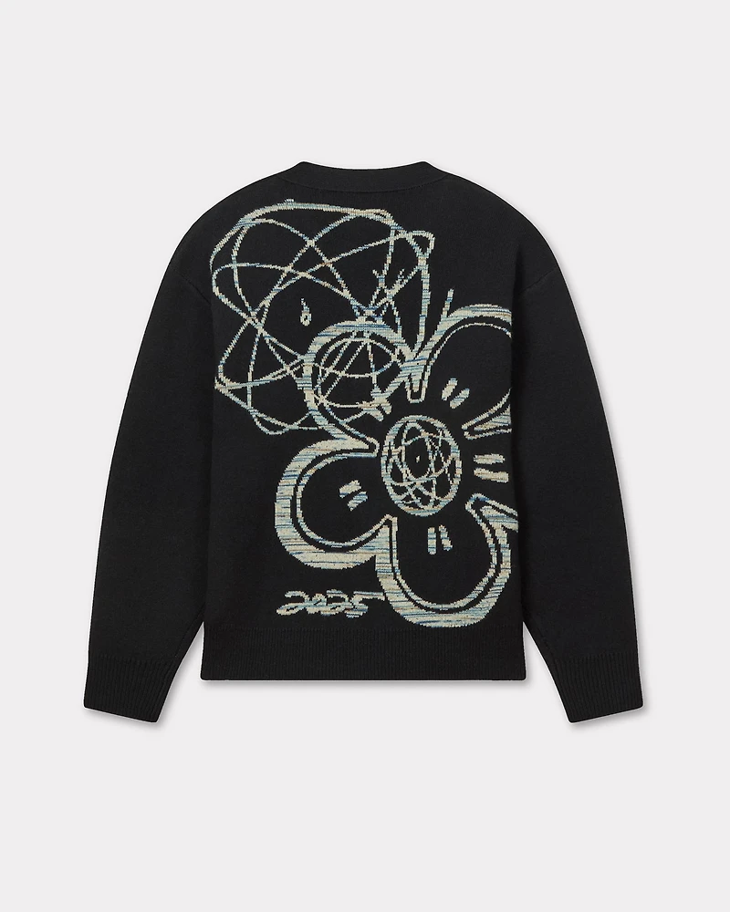 'Kenzo x Futura 2000' genderless cardigan wool