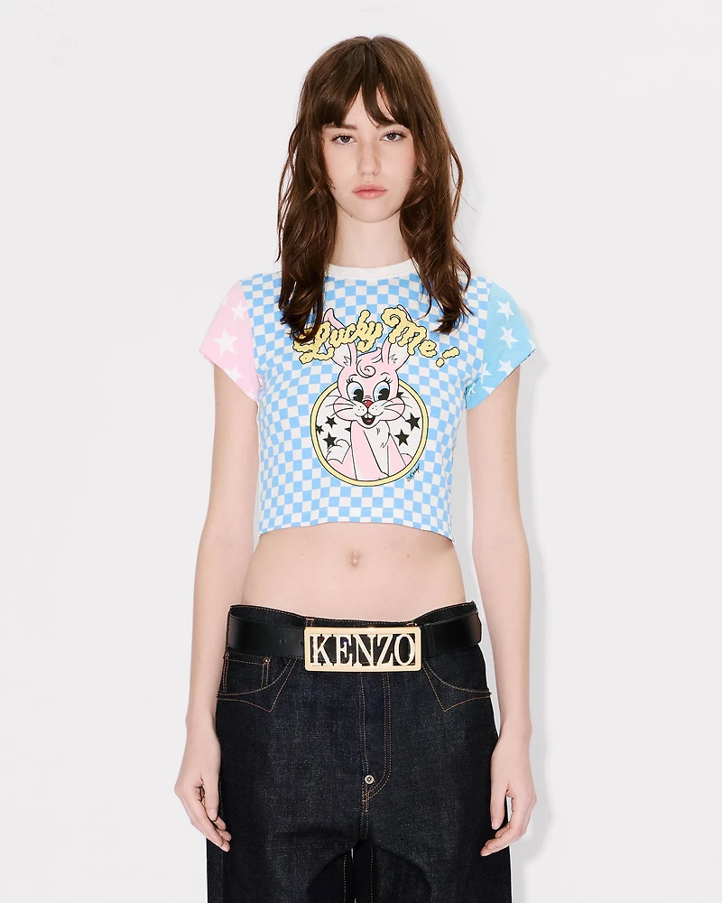 'KENZO Buckle' large belt leather