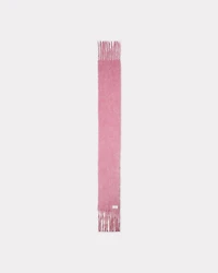 Long fringed scarf mohair