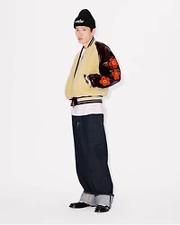 'Kenzo x Futura 2000' genderless shearling varsity
