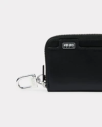 'KENZO Tab' key holder in leather