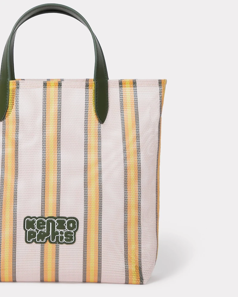 'KENZO Coast Lines' small tote bag in mesh