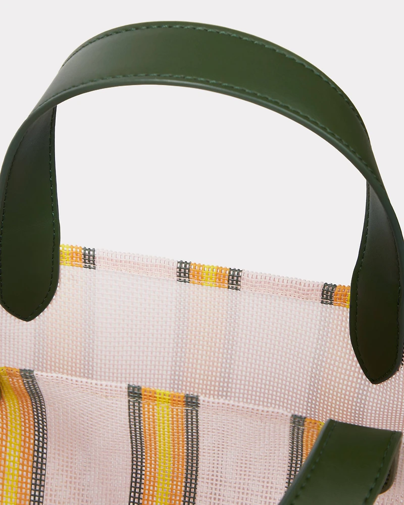 'KENZO Coast Lines' small tote bag in mesh