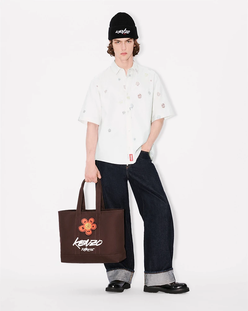 'Kenzo x Futura 2000' large tote bag Utility' canvas