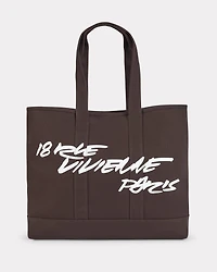 'Kenzo x Futura 2000' large tote bag Utility' canvas