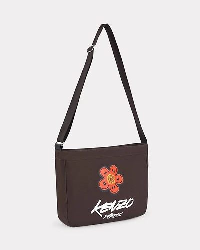 'Kenzo x Futura 2000' large crossbody bag Utility' canvas