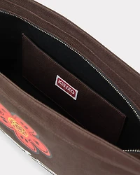 'Kenzo x Futura 2000' large crossbody bag Utility' canvas