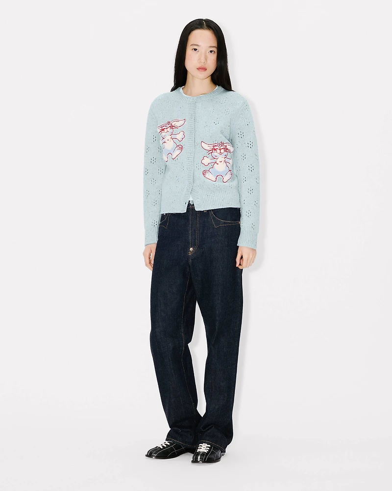 'KENZO Winter Holidays' embroidered cardigan wool