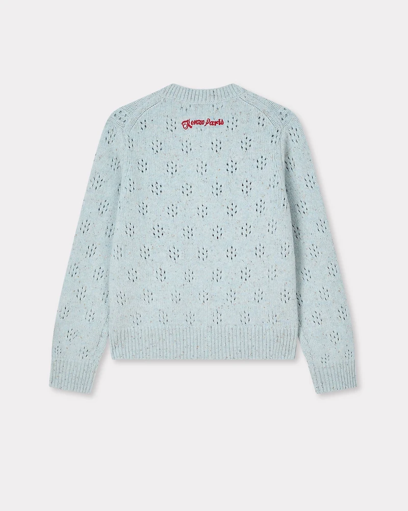 'KENZO Winter Holidays' embroidered cardigan wool