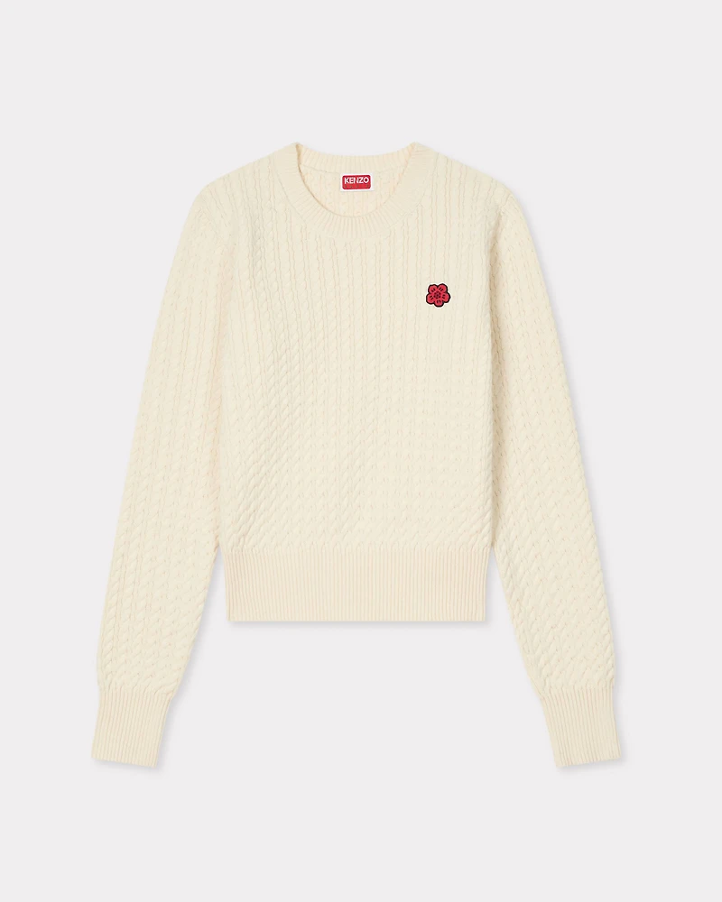 'Boke Flower' jumper cotton wool