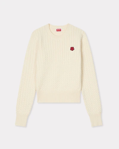 'Boke Flower' jumper cotton wool