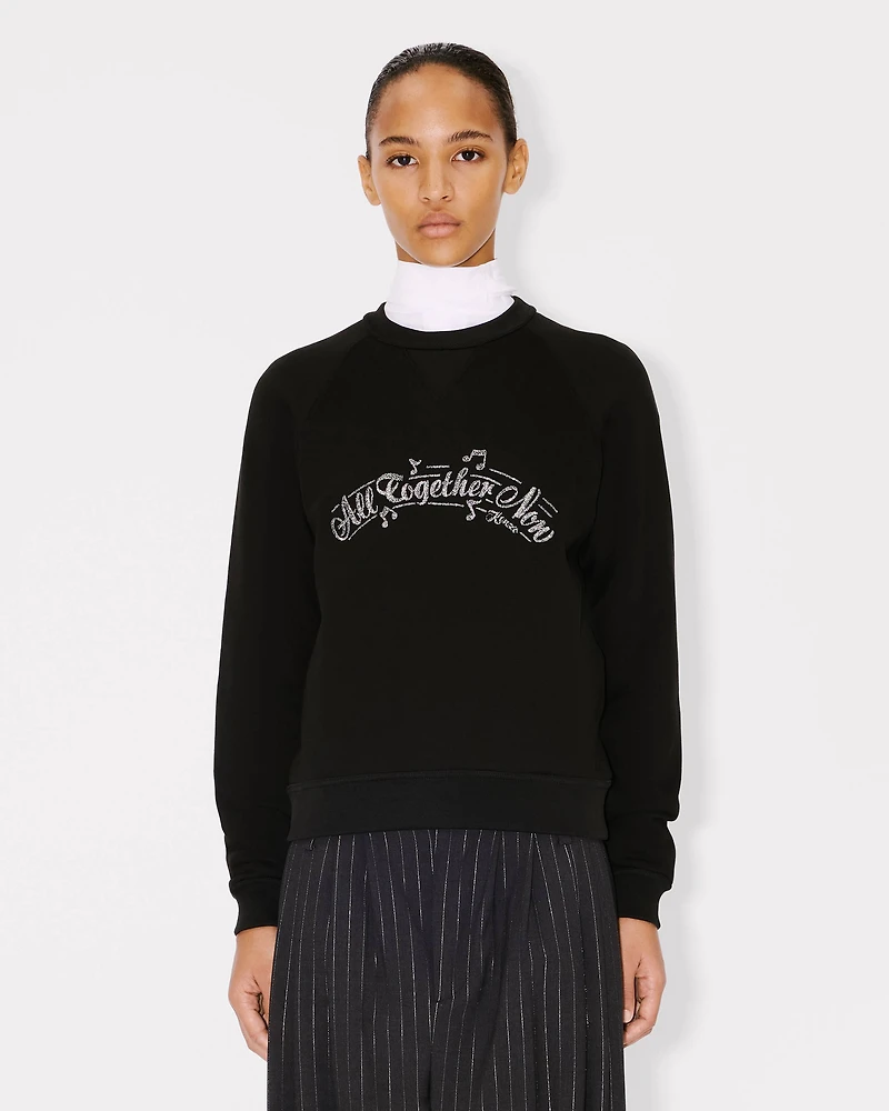 'KENZO Winter Holidays' embroidered sweatshirt cotton