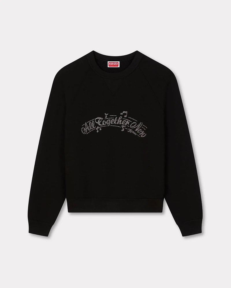 'KENZO Winter Holidays' embroidered sweatshirt cotton