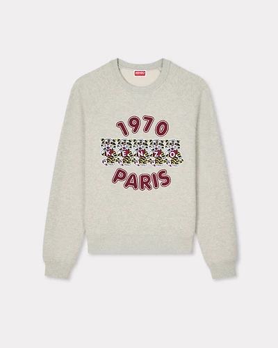 'KENZO Wild Tiger' embroidered sweatshirt cotton
