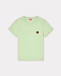 'Boke Flower' embroidered T-shirt cotton