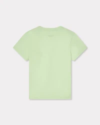 'Boke Flower' embroidered T-shirt cotton