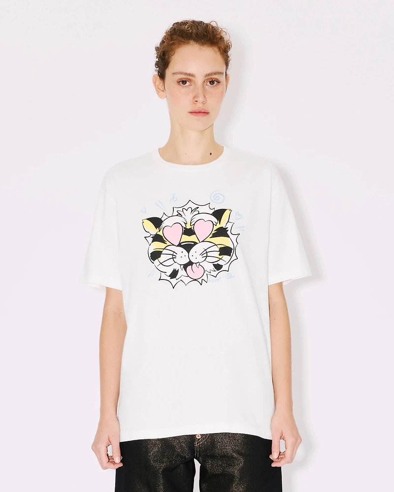'KENZO Wild Tiger' loose T-shirt cotton