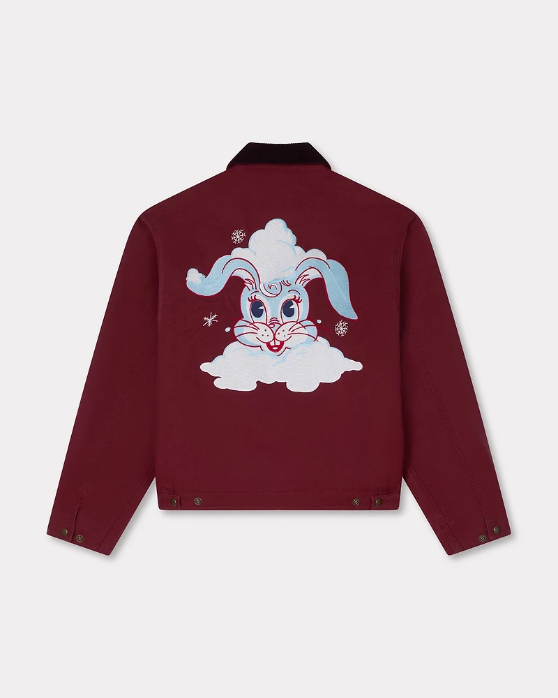 'KENZO Winter Holidays' embroidered utility jacket cotton